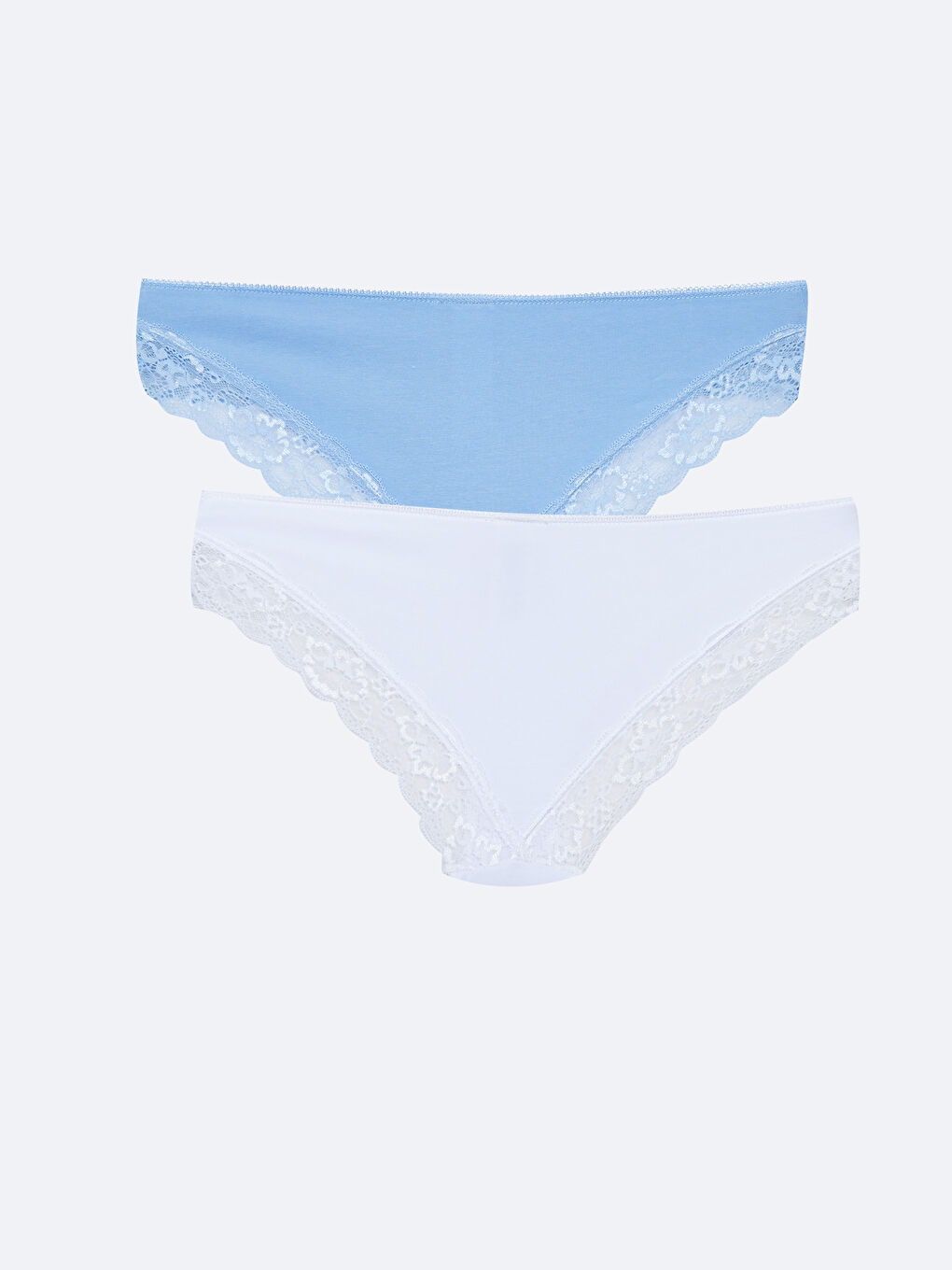 LCW DREAM Women's Lace Bikini Panties 2-Pack -S2IK41Z8-JYX