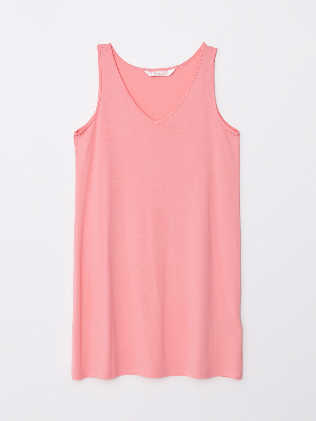 قميص نوم بدون أكمام بياقة على شكل حرف V للسيدات-5