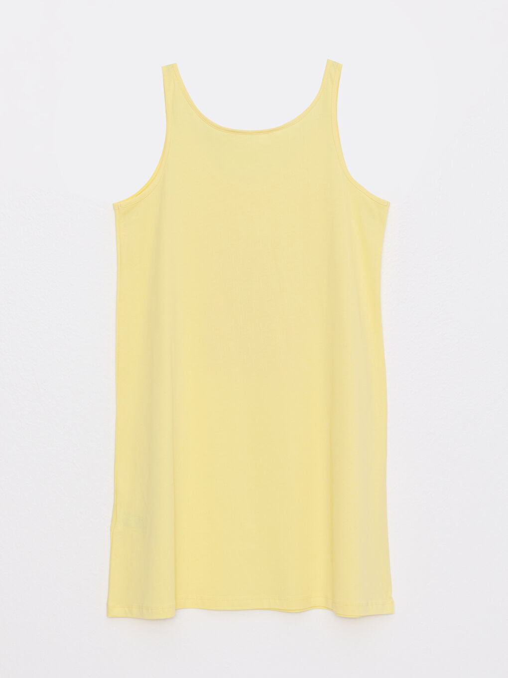 Chemise de nuit en coton imprimée à fines bretelles pour Femmes avec encolure en U-6