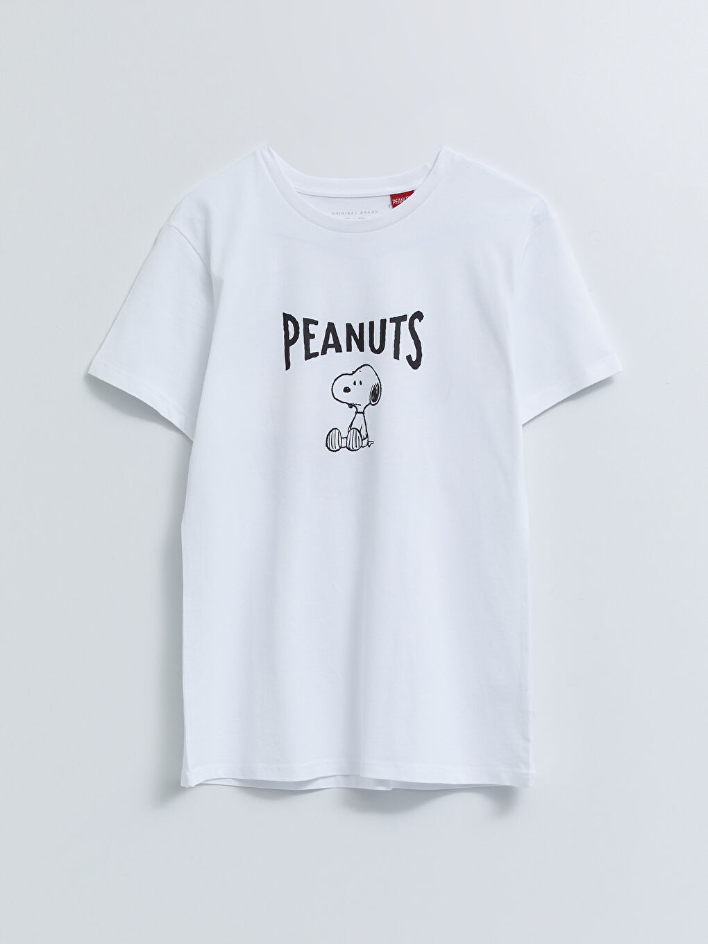 XSIDE Crew Neck Short Sleeve Snoopy Printed Jersey Men's T-Shirt -S2IK67Z8-KE8
