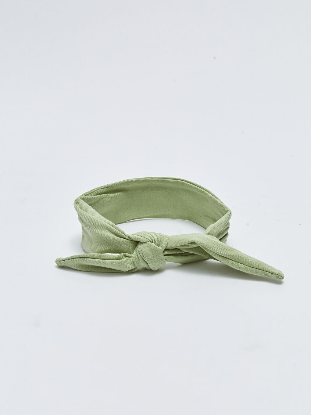 Yeşil Pamuklu Kız Bebek Saç Bandı 4'lü-6