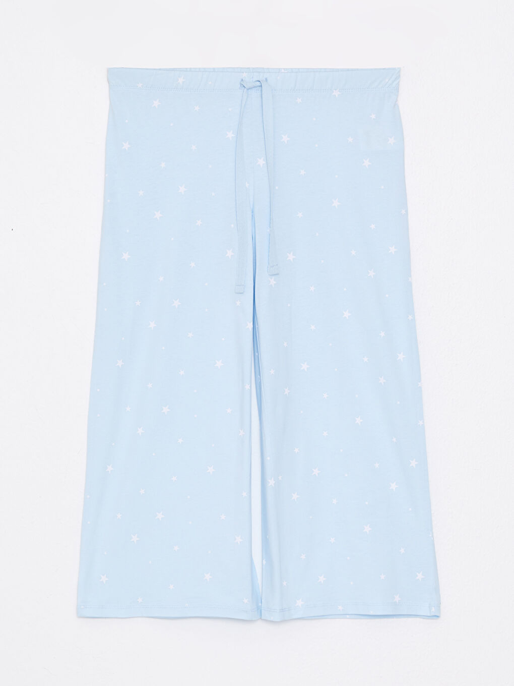 Crew Neck Printed Short Sleeve Cotton Women's Pajama Set-7