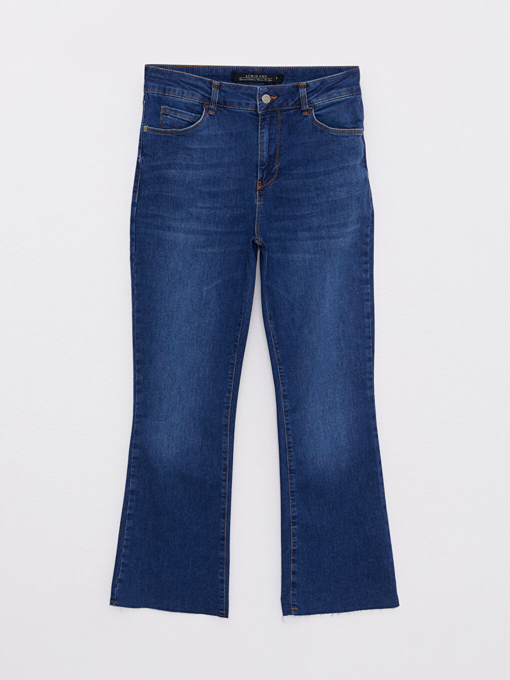 Mars Flare Regular Pocket Detailed Women's Denim Trousers-5