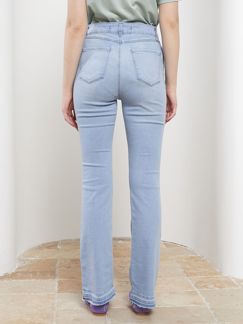 Mercury Skinny Fit Women's Rodeo Jean Pants with Pocket Detail-4