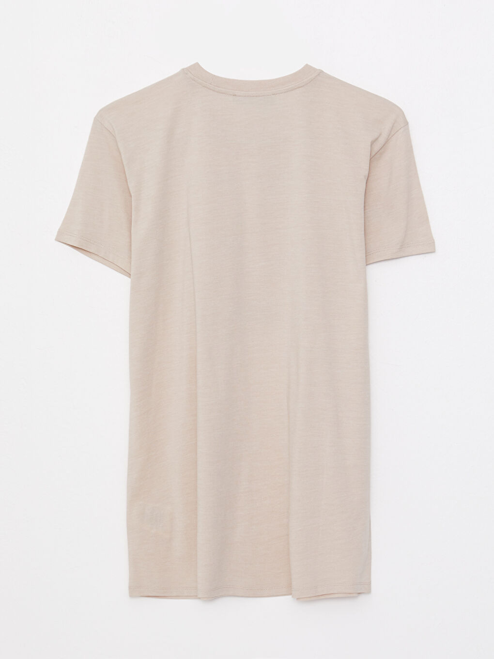 Crew Neck Printed Short Sleeve Women's Tunic-6