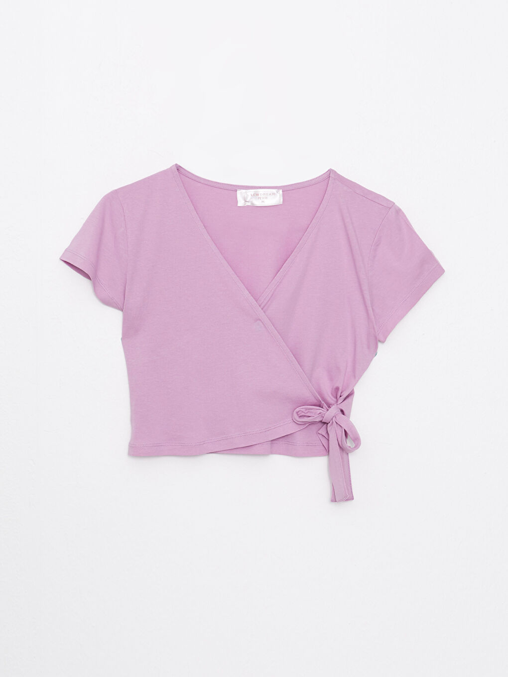 Double Breasted Collar Plain Short Sleeve Women's Pyjama Set -S2IM21Z8-GEG