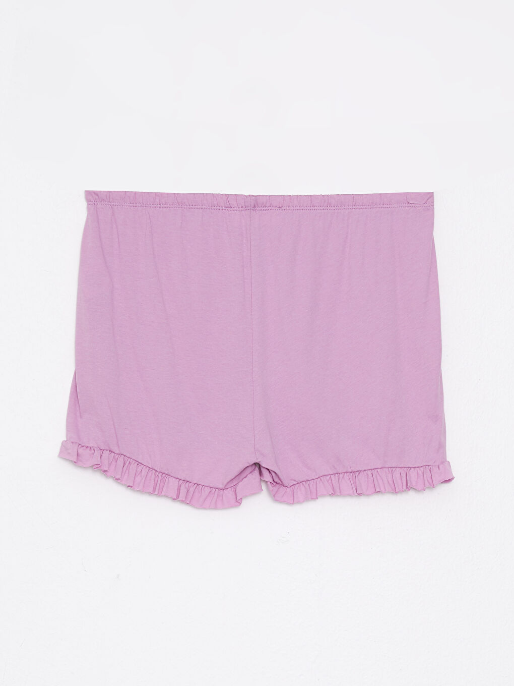 Women's V-Neck Pajama Set with Straight Shorts -S2IM22Z8-GEG
