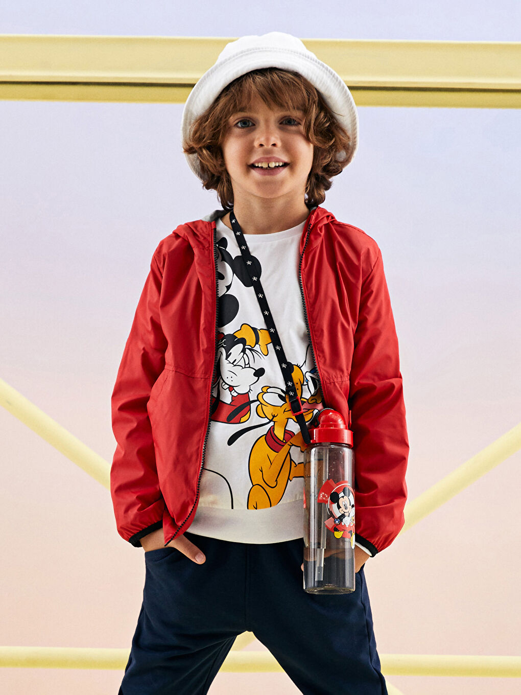 LCW Kids Mickey Mouse Licensed T-Shirt -W22886Z4-R9K