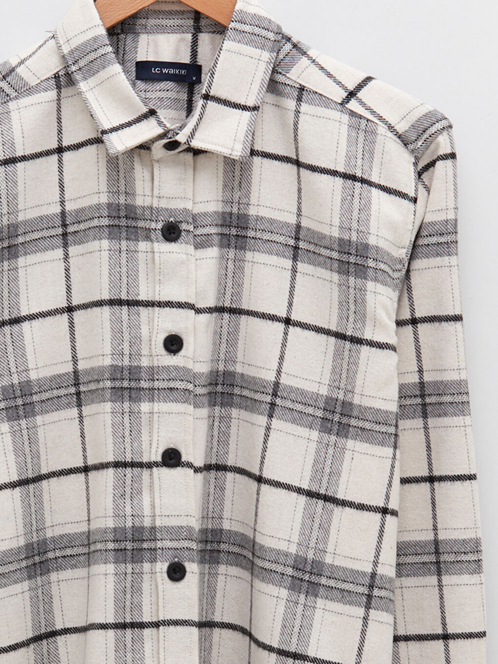 LCWAIKIKI Classic Regular Fit Long Sleeve Plaid Men's Shirt Jacket -S2IM99Z8-LLX