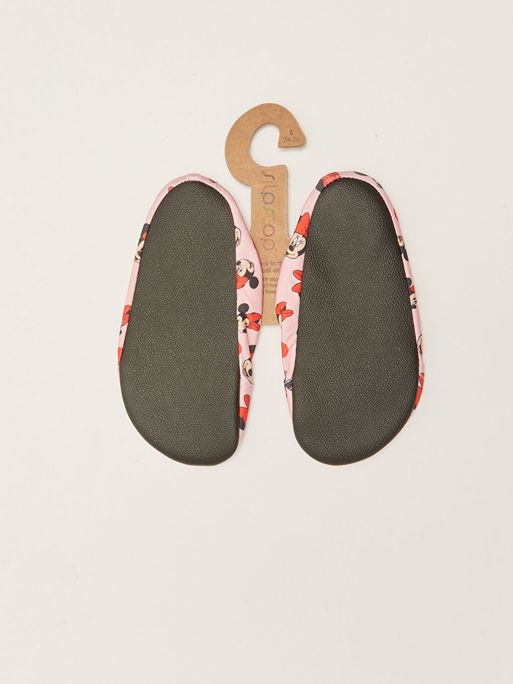 Pembe Minnie Mouse Lisanslı Kız Bebek Deniz Ayakkabısı-1