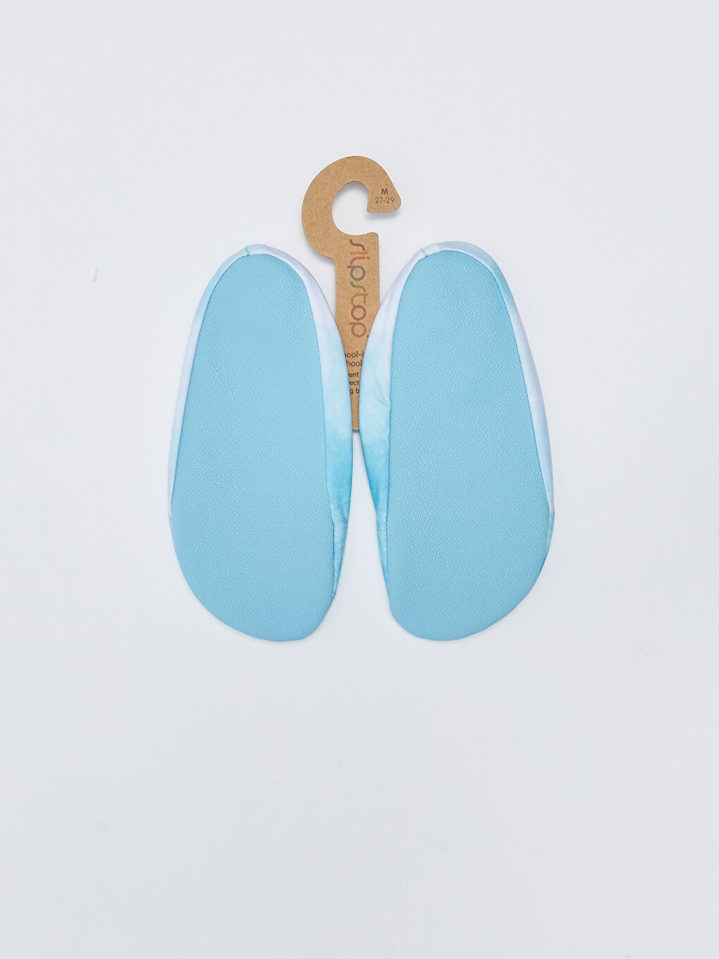 Mavi Flamingo Baskılı Kız Bebek Deniz Ayakkabısı-1