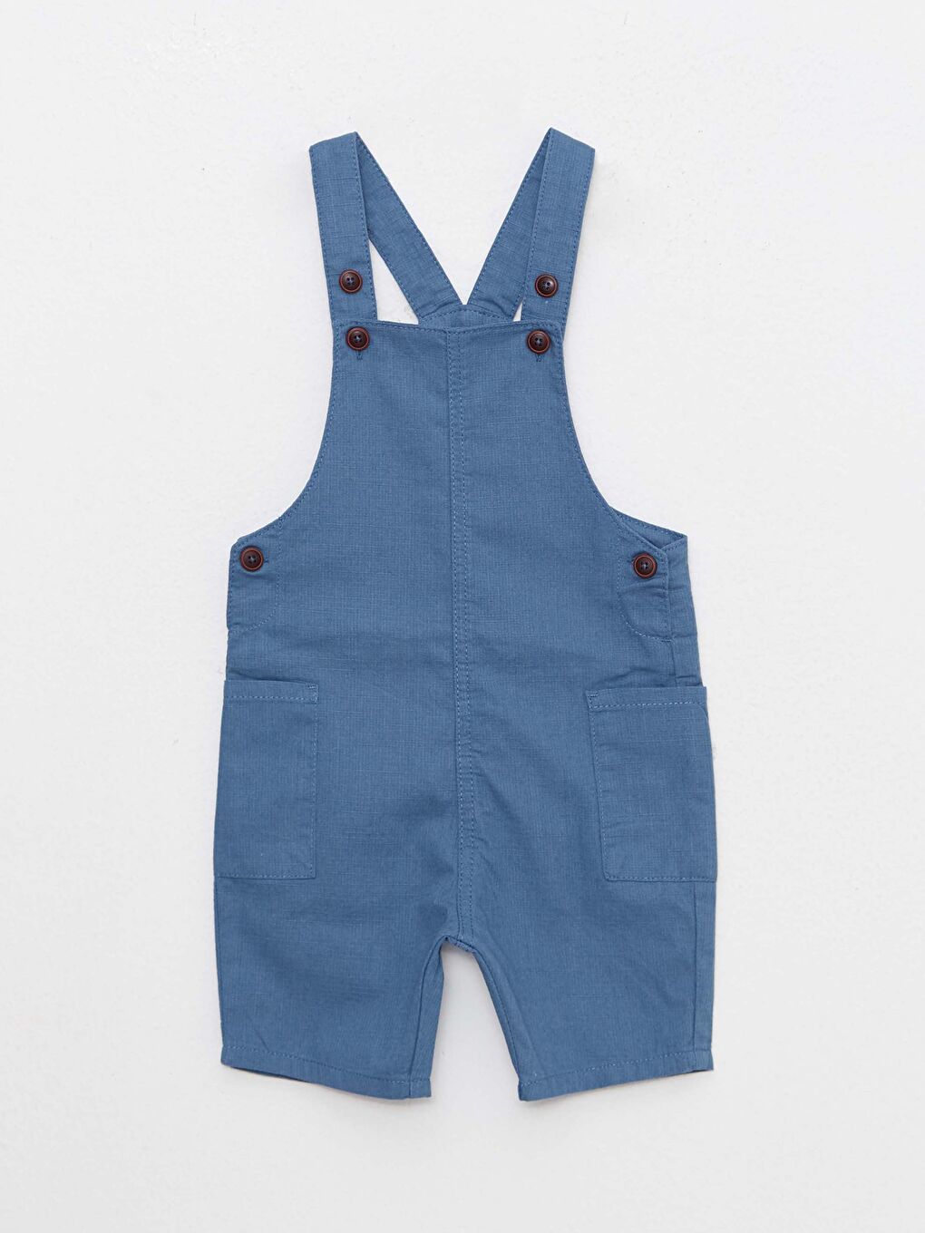 İndigo Basic Pamuklu Erkek Bebek Salopet