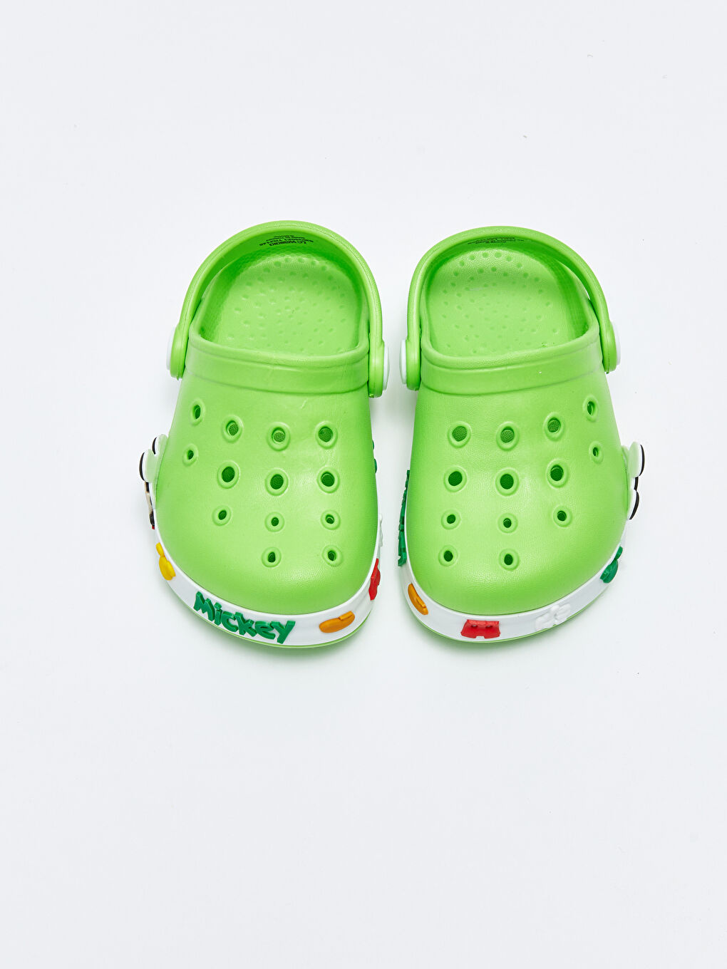Yeşil Mickey Mouse Lisanslı Erkek Bebek Plaj Sandaleti-2