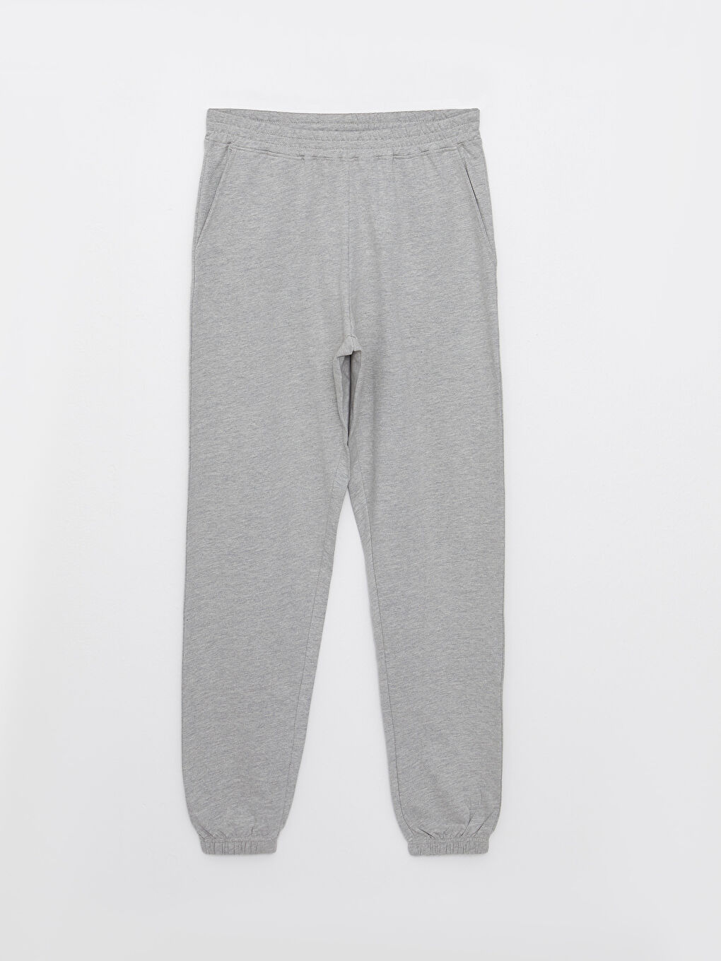 Women's Elasticated Waist Plain Jogger Sweatpants -S2IQ67Z8-LAL