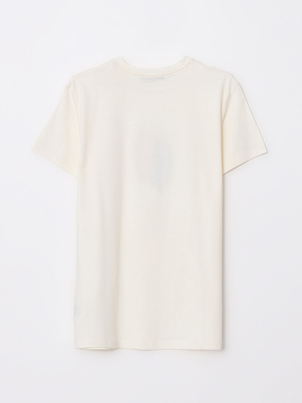 Crew Neck Printed Short Sleeve Women's Tunic-7