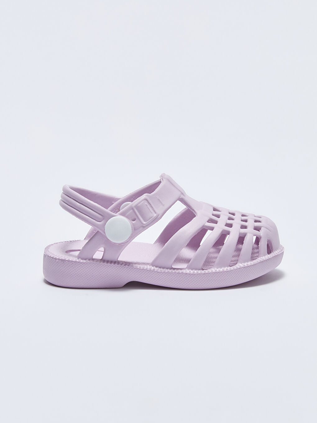 Flat Front Closed Baby Girl Beach Sandals-1