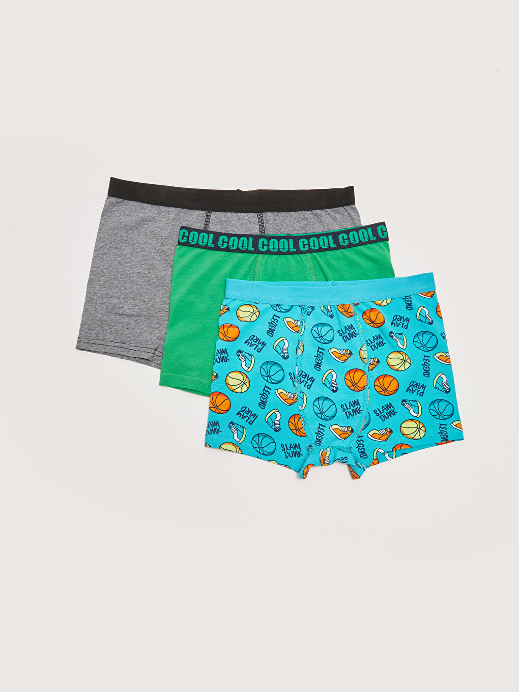 Boys' Boxer Trunks 3-Pack-3