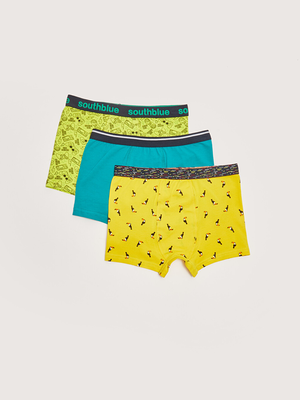Boys' Boxer Trunks 3-Pack-4