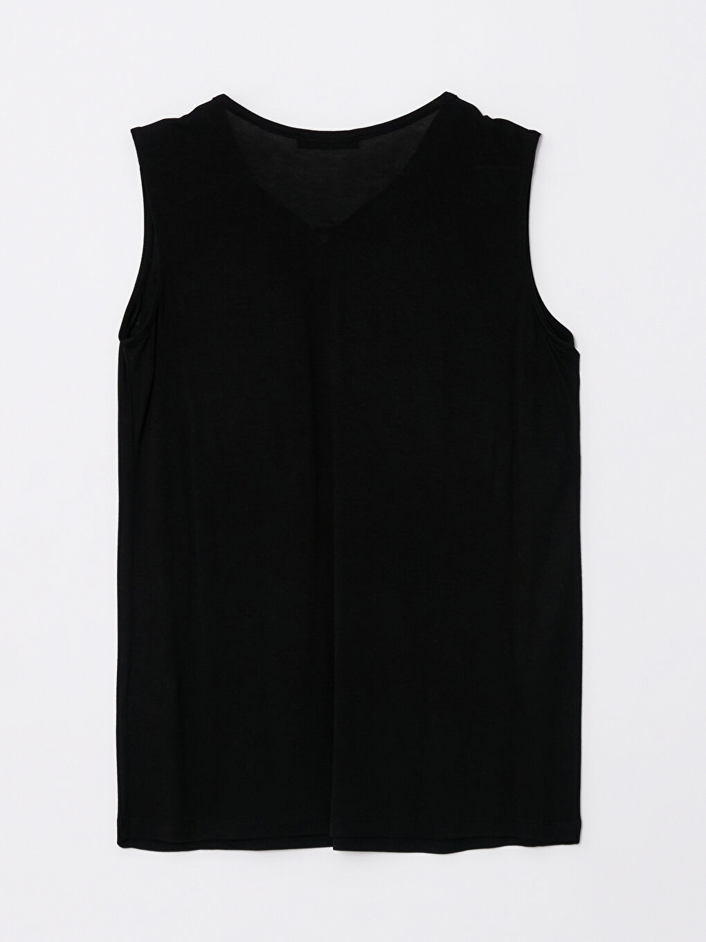 Schleifenkragen Bestickte Ärmellose Viskose Bluse für Damen-6