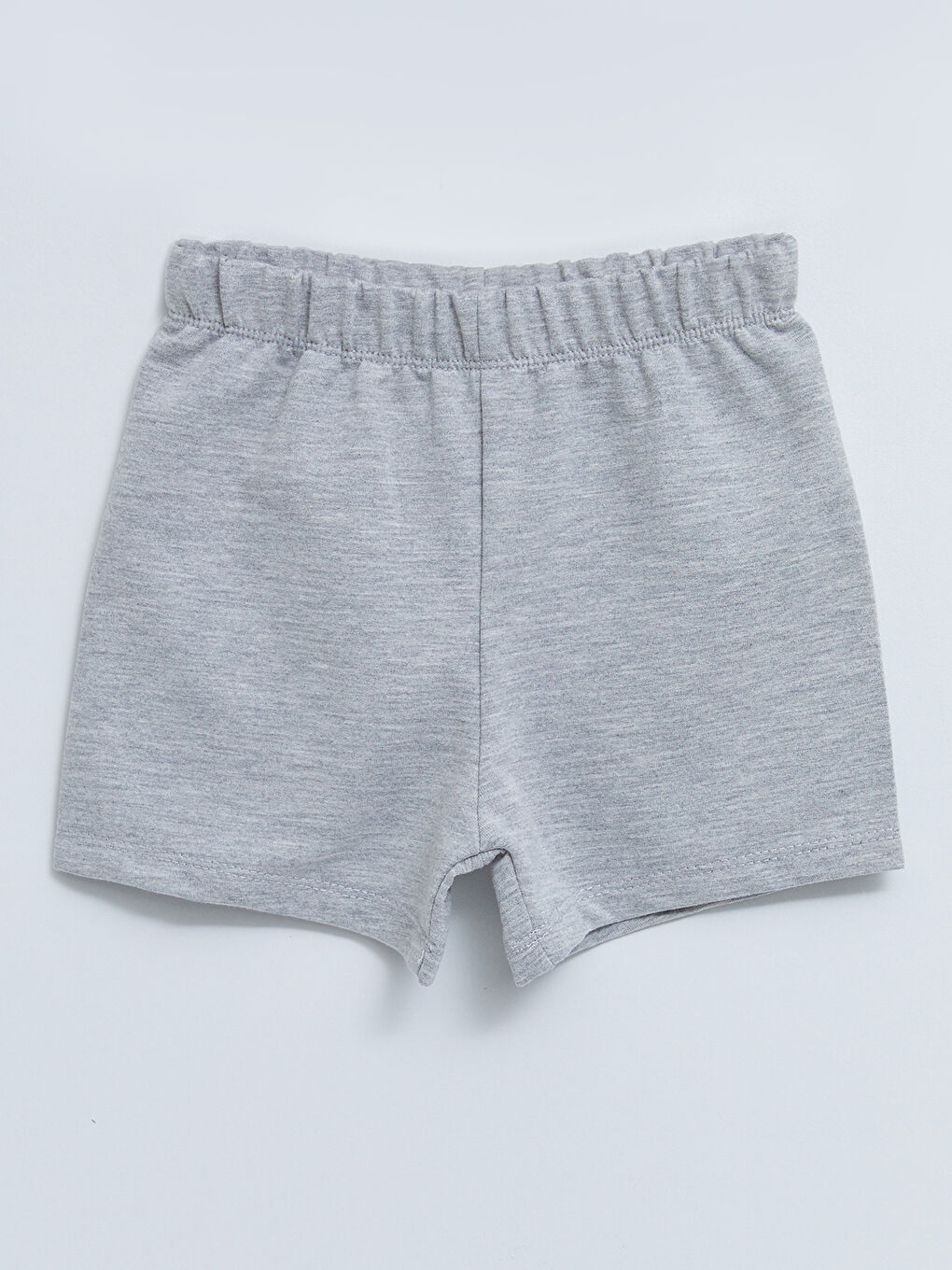 Elastic Waist Basic Cotton Baby Girl Shorts