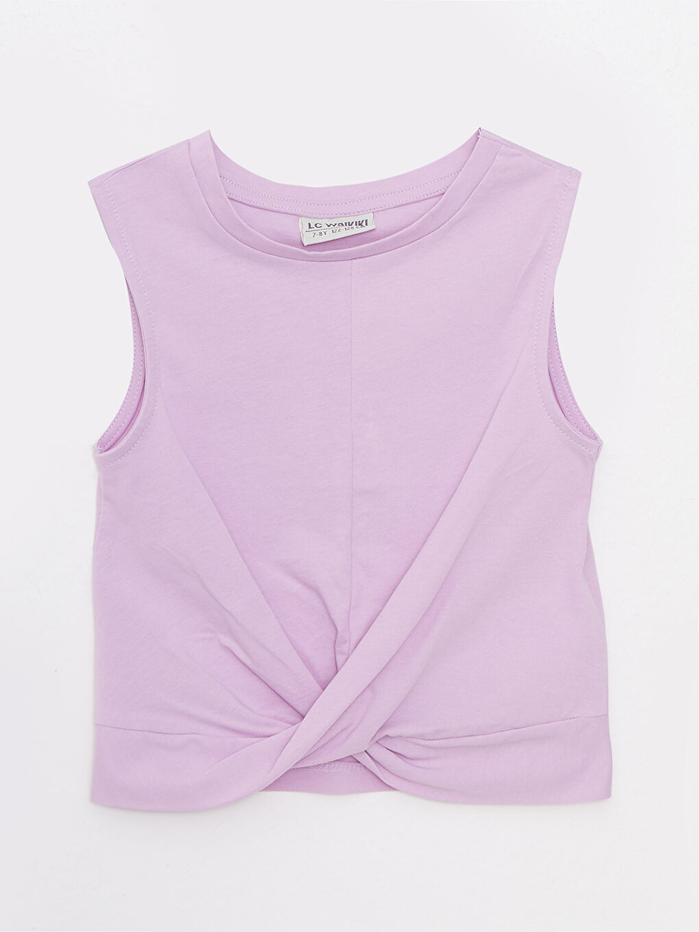 Crew Neck Basic Girls' Tank Top -S2IS91Z4-FGL