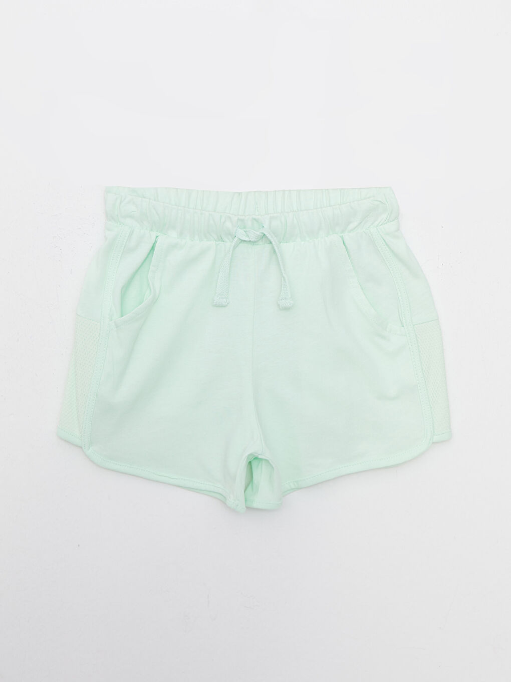 LCW Kids Elasticated Waist Basic Girls' Shorts -S2IT12Z4-FQU