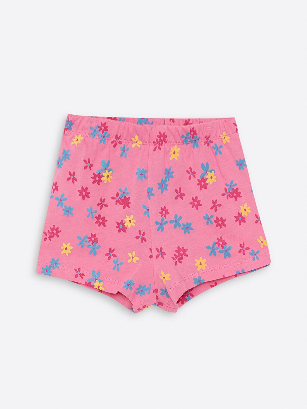 Šorts od pamuka sa elastičnim strukom za bebe devojčice, štampan, 2 komada-1