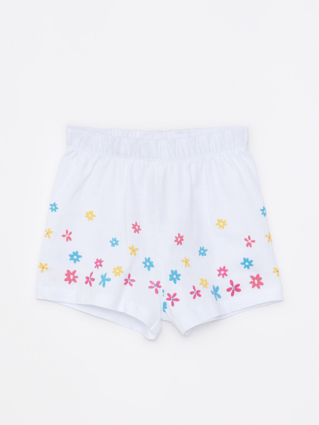 Šorts od pamuka sa elastičnim strukom za bebe devojčice, štampan, 2 komada-3