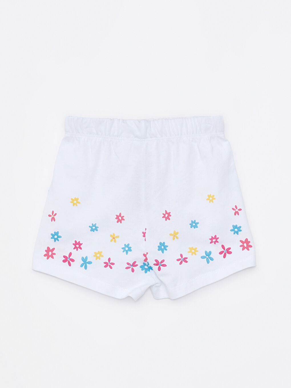 Šorts od pamuka sa elastičnim strukom za bebe devojčice, štampan, 2 komada-4