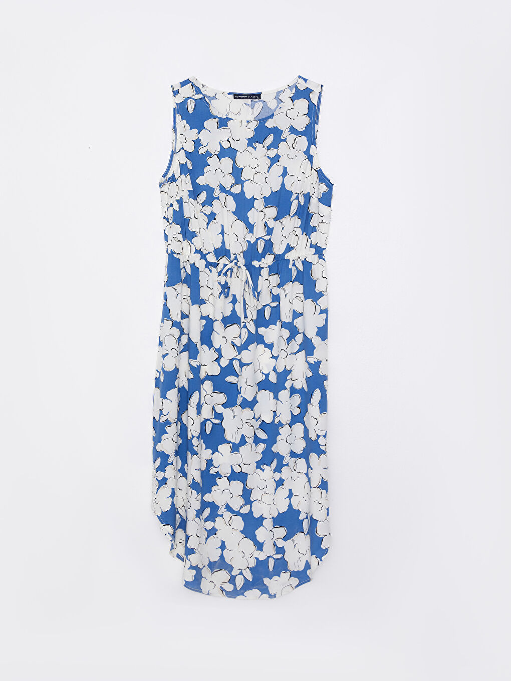 LCWAIKIKI Classic Women's Crew Neck Floral Sleeveless Dress -S2IT32Z8-LQQ