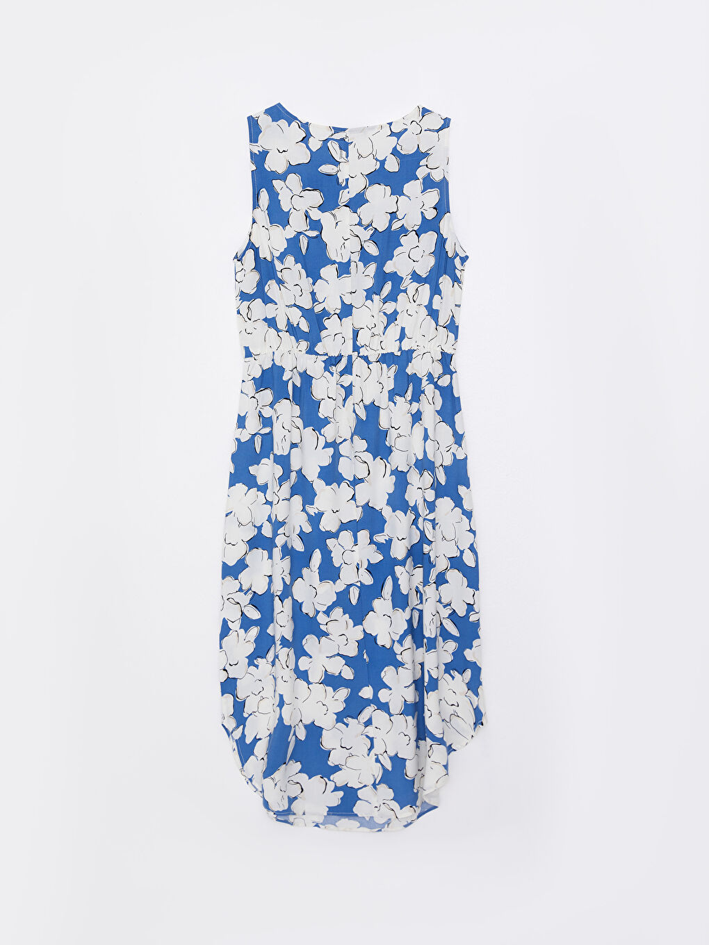 LCWAIKIKI Classic Women's Crew Neck Floral Sleeveless Dress -S2IT32Z8-LQQ