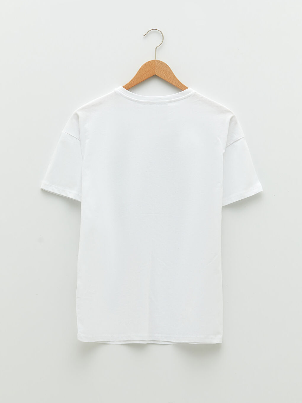 Crew Neck Batman Printed Short Sleeve Cotton Women's T-Shirt-6