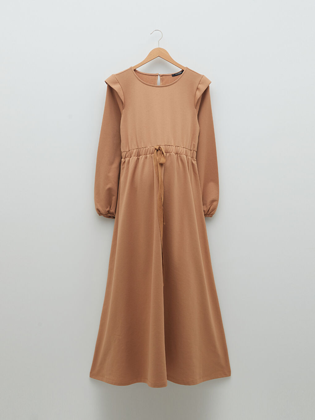 Crew Neck Regular Long Sleeve Maternity Dress -S2IU05Z8-GRR
