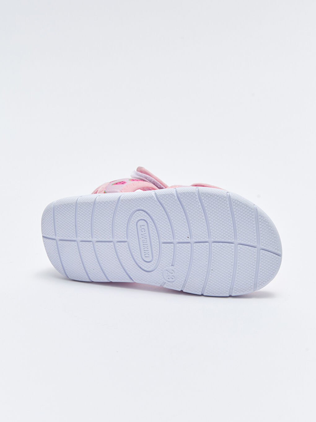 ნაბეჭდი, ჰუკი და ლუპი შესაკრავით, ჩვილის გოგონას სანდლები-3