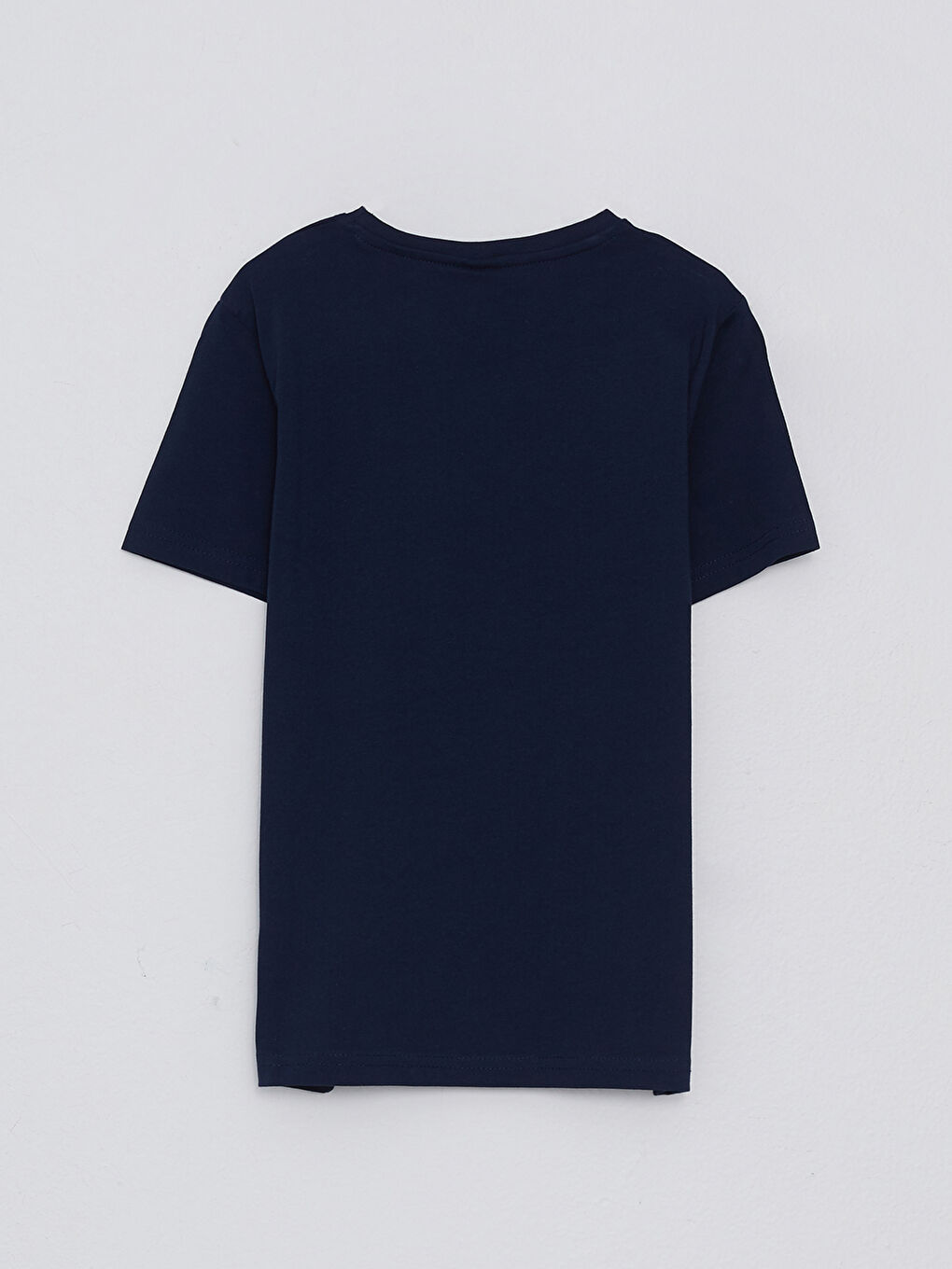 T-shirt garçon en coton à manches courtes imprimé col rond-1