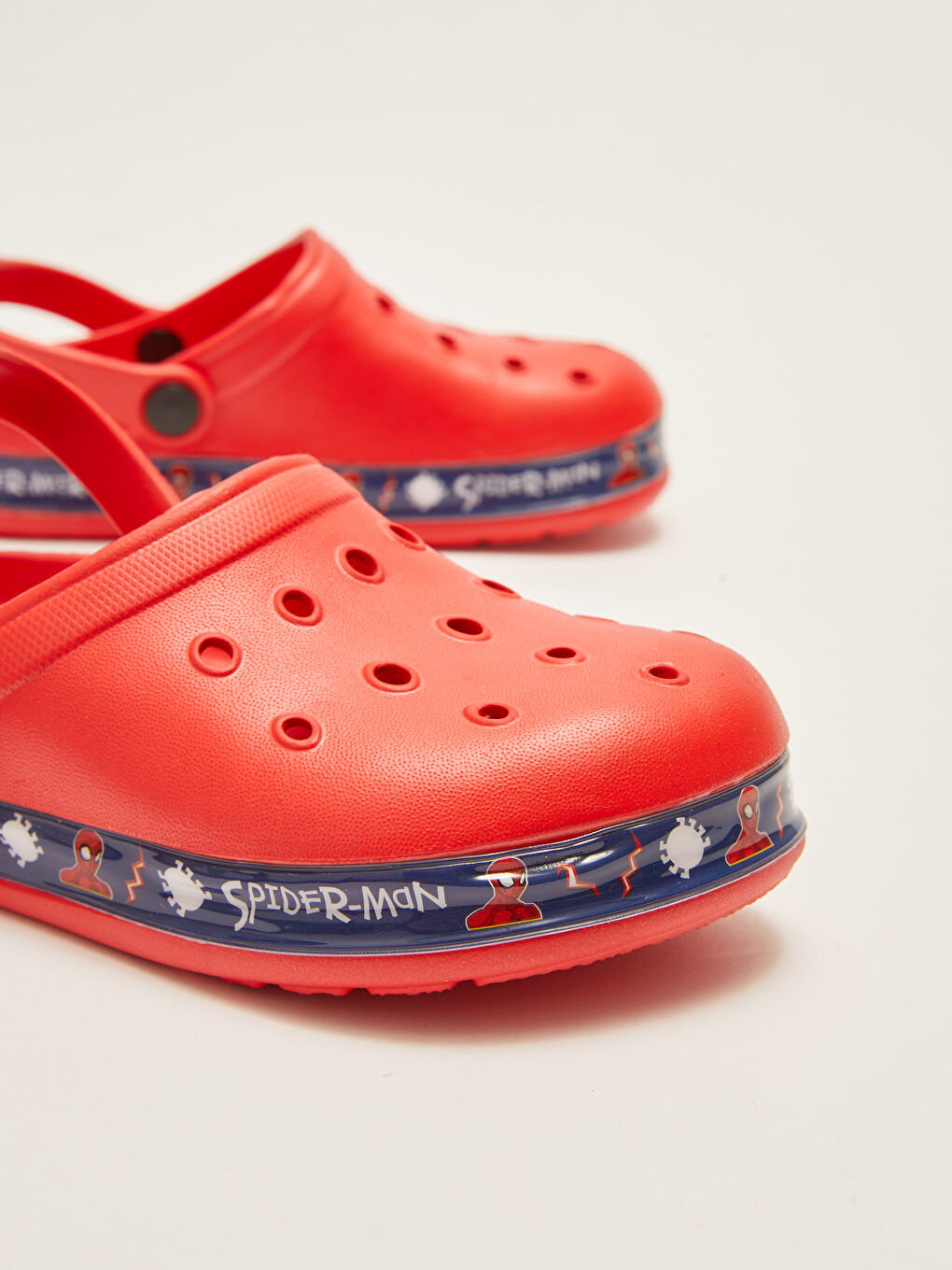 Sandales Lumineuses Imprimées Spiderman Garçon Sous Licence-3