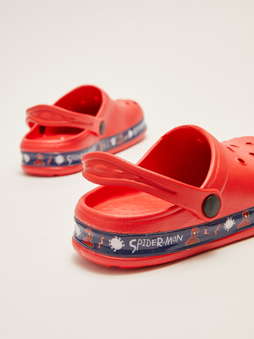 Sandales Lumineuses Imprimées Spiderman Garçon Sous Licence-5