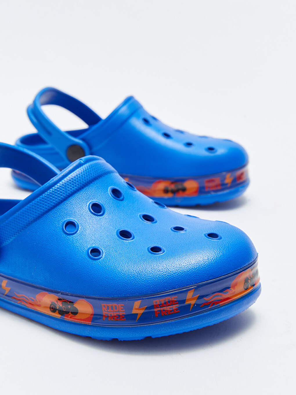 Saks Mavi Sandalet-3