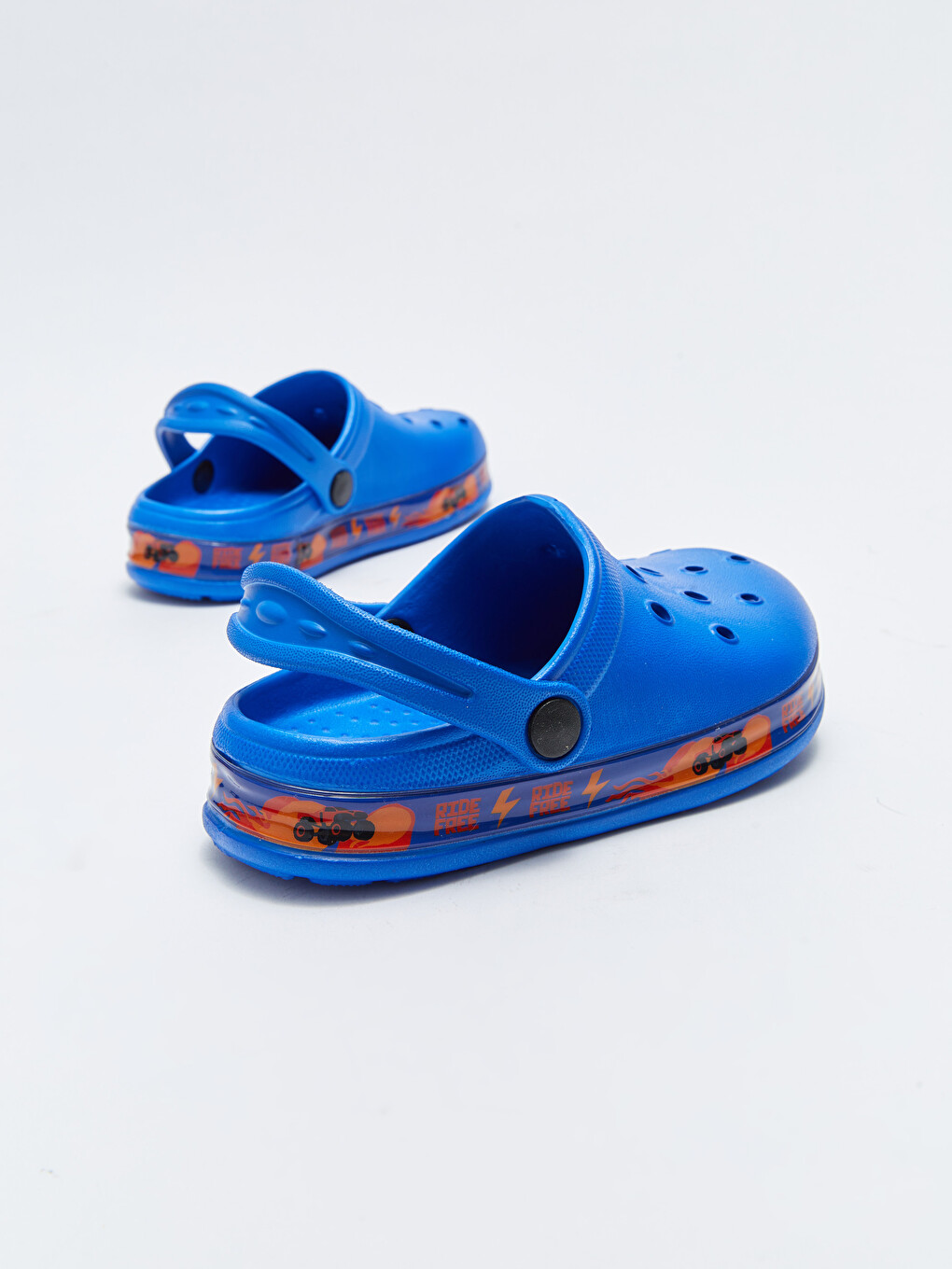 Saks Mavi Sandalet-5