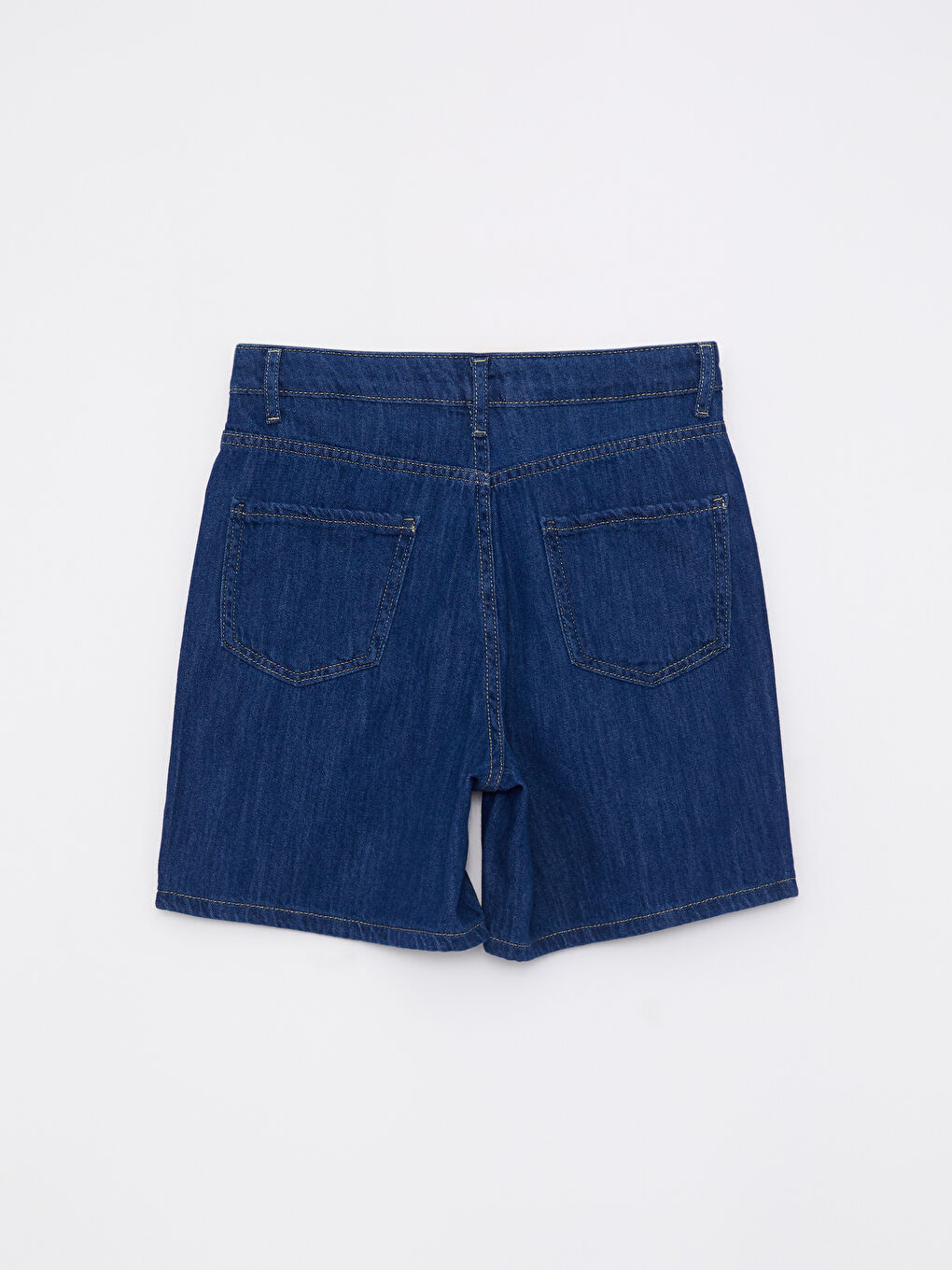 Standard Fit Straight Pocket Detailed Women's Rodeo Jean Shorts -S2IV34Z8-309