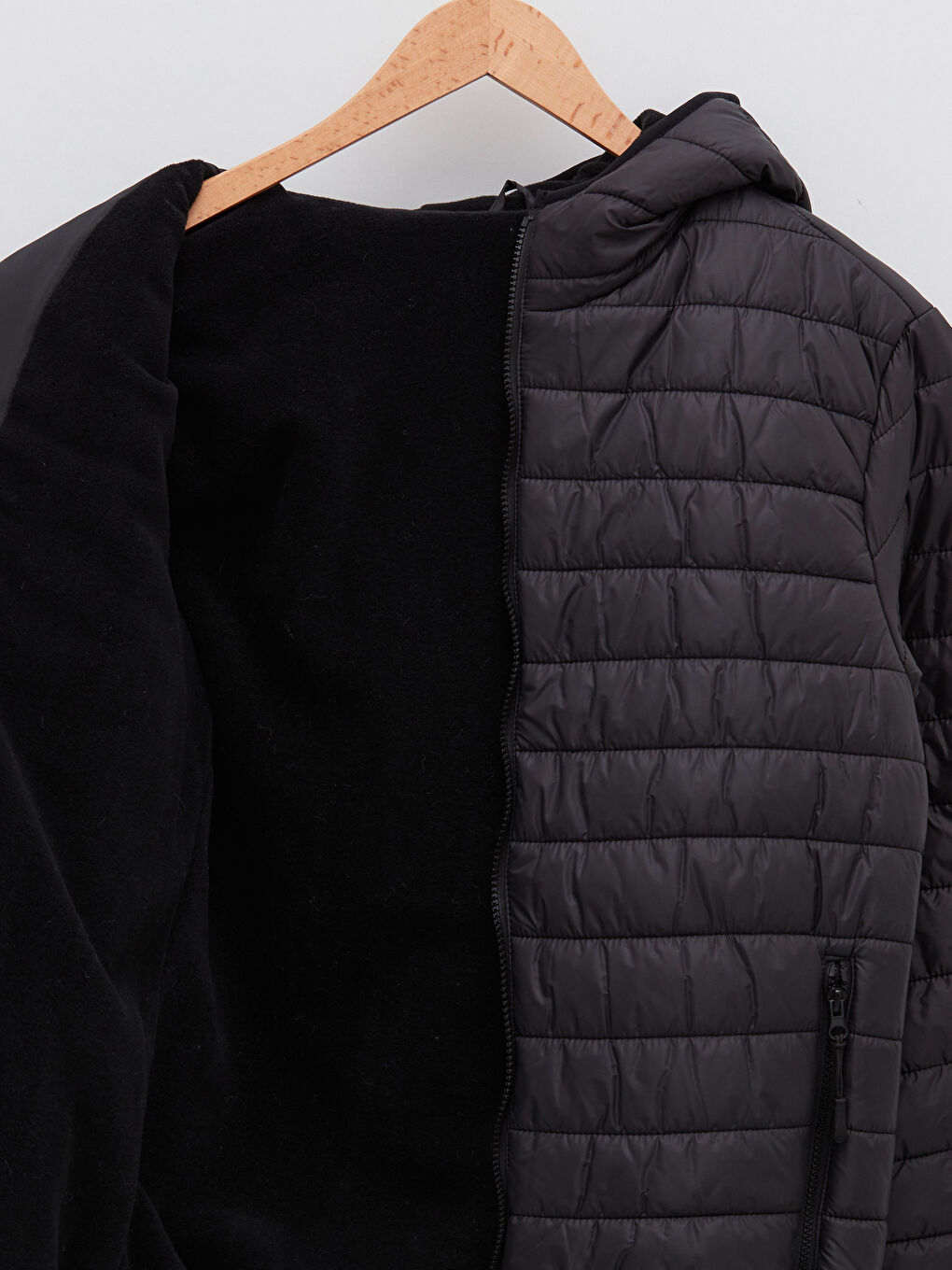 Standard Fit Hooded Men's Puffer Coat-7