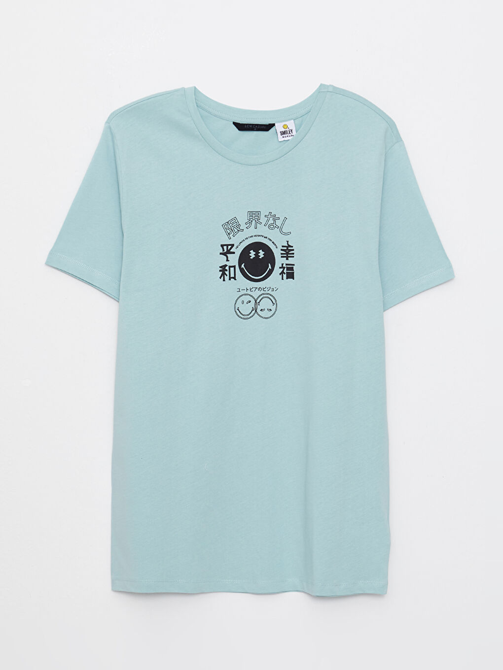 Футболка Мужская с Круглым Вырезом, Коротким Рукавом, С Принтом, Из Гребенного Хлопка-5