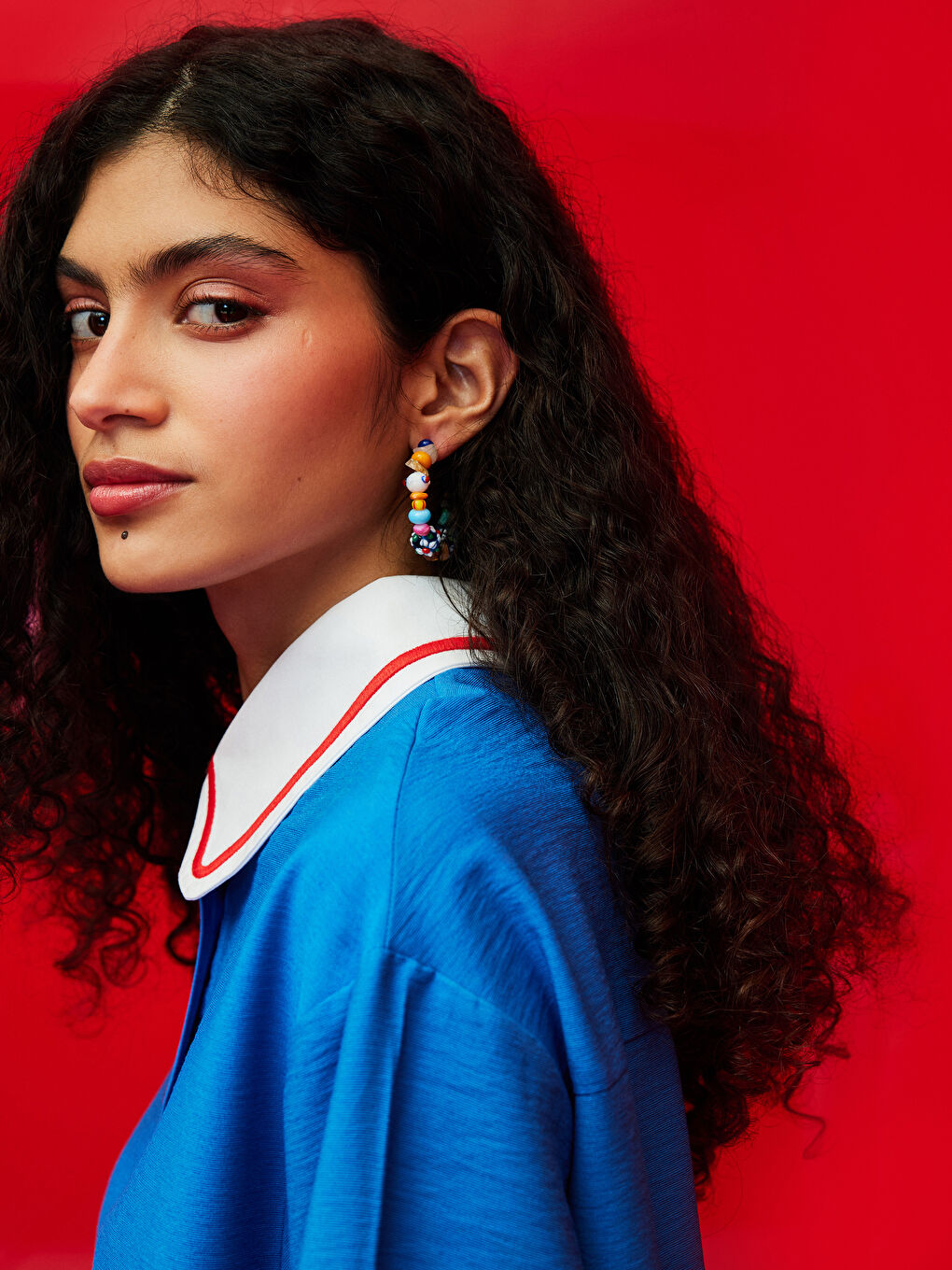 Embroidered Long Sleeve Women's Shirt-3