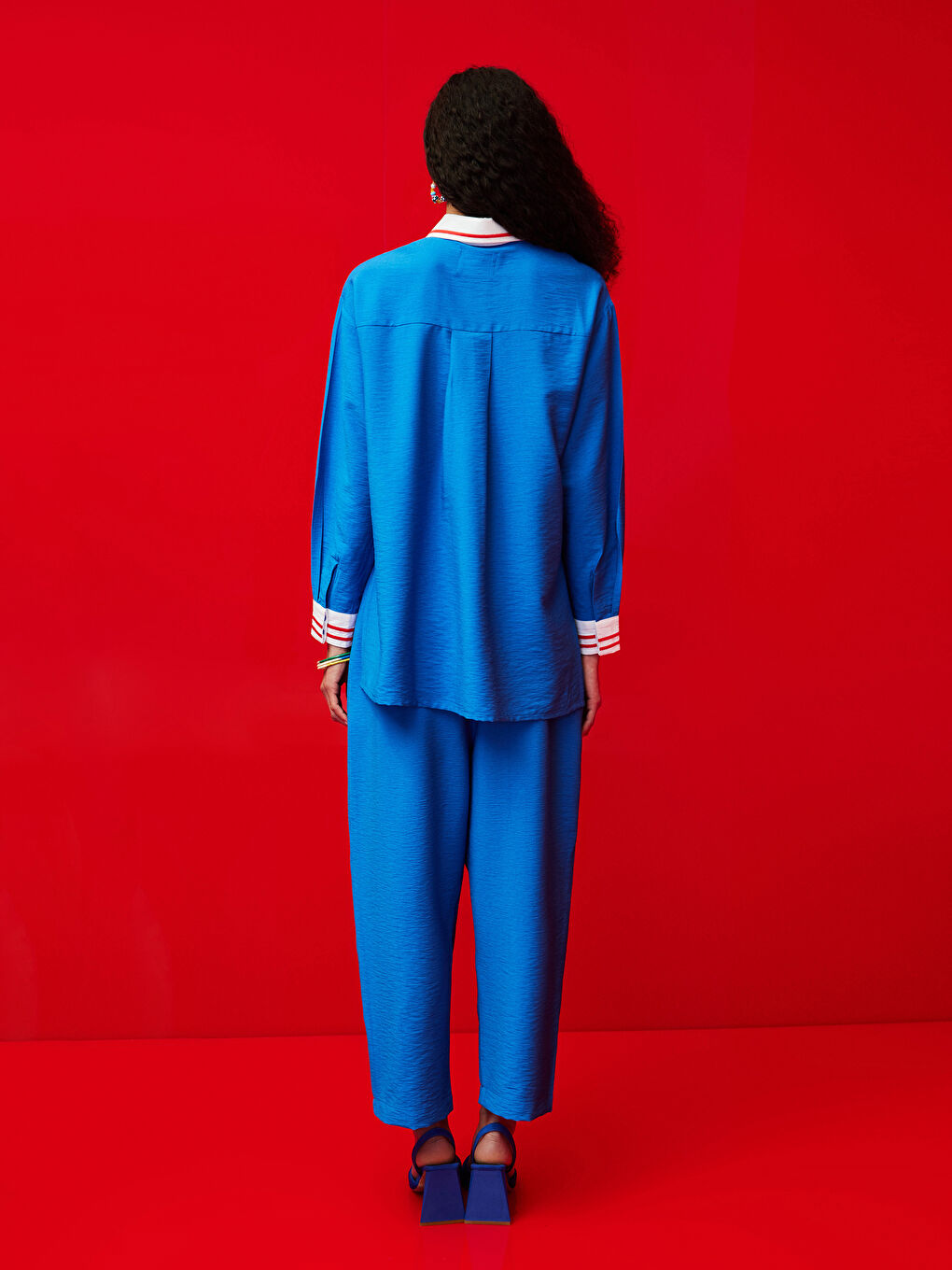 Embroidered Long Sleeve Women's Shirt-6