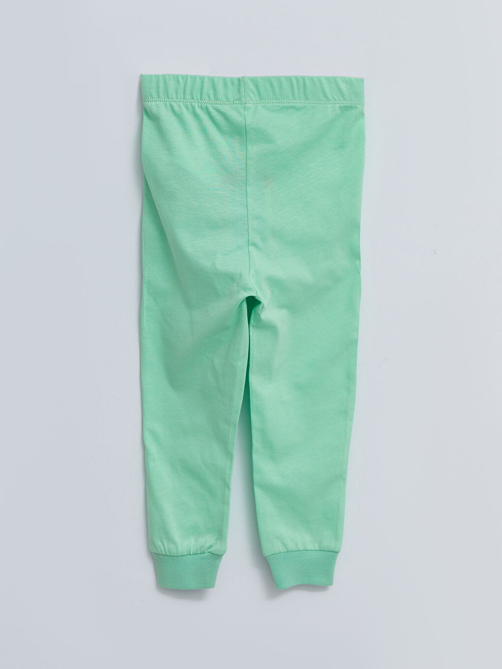 Pantalon Bébé en Coton avec Élastique à la Taille-1