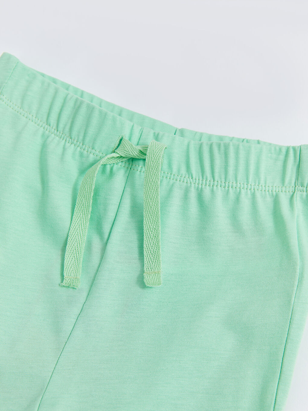 Pantalon Bébé en Coton avec Élastique à la Taille-2