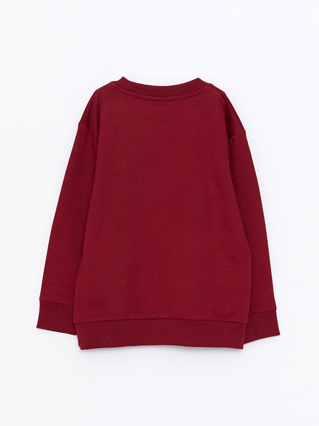 Crew Neck Printed Long Sleeve Boys' Sweatshirt-1