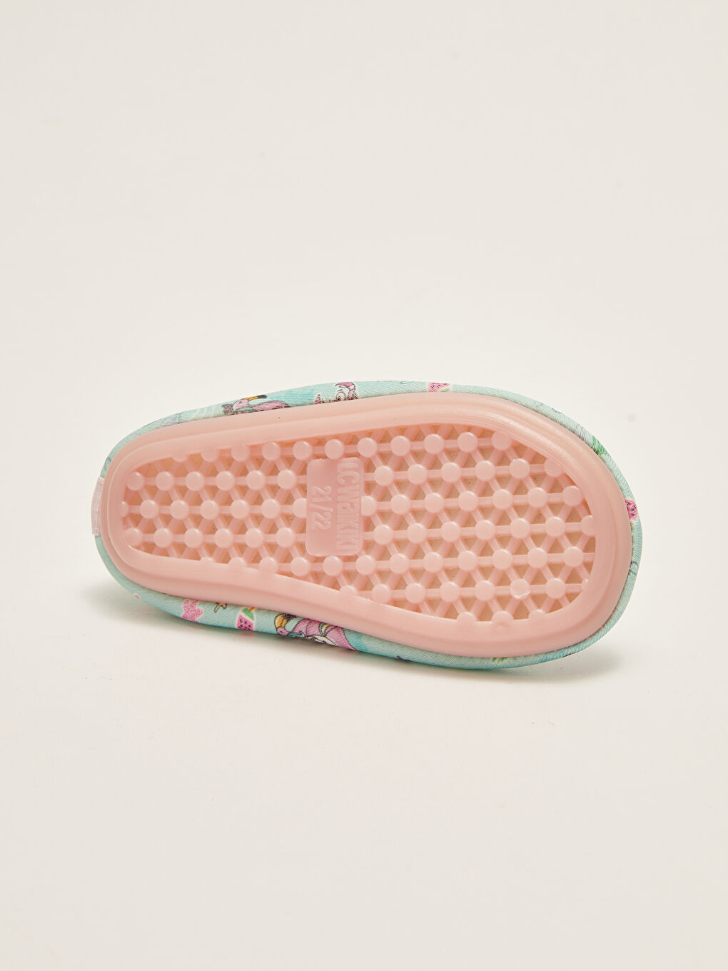 Yeşil Baskılı Kız Bebek Deniz Ayakkabısı-3