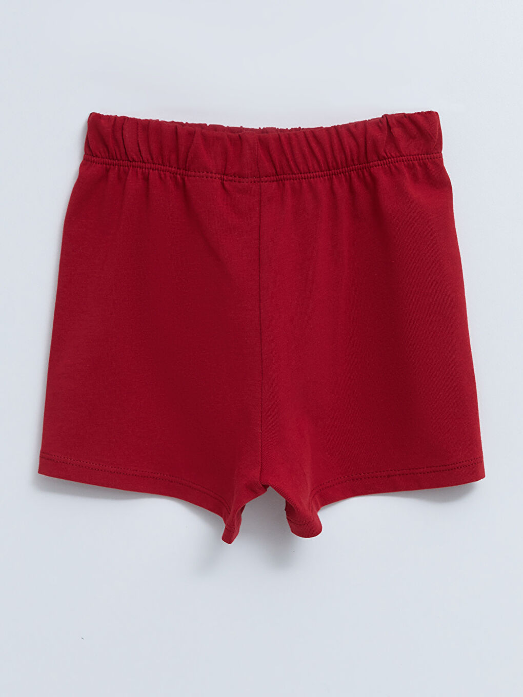 شورت أساسي بخصر مرن للبنات الرضع-1