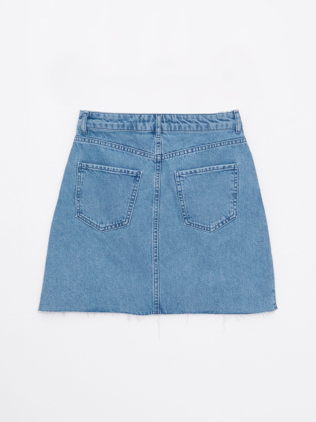 Standard Fit Embroidered A-Line Women's Rodeo Jean Skirt -S2J075Z8-311